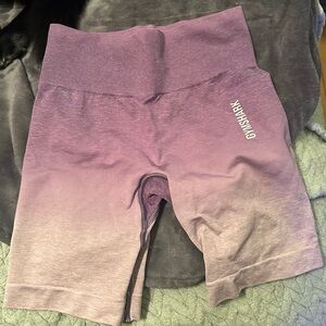 Gymshark Purple Ombre Shorts